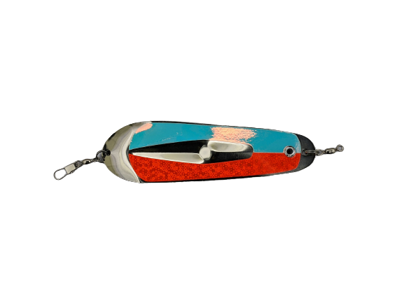 cyclops fishing lure Mepps Syclops #2 Mepps Syclops Spoons help fishermen around the world limit out every year Nebo Cyclops Blade Orange Moon
